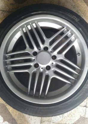 Picture of Mâm BMW lắp lốp 245/45R18
