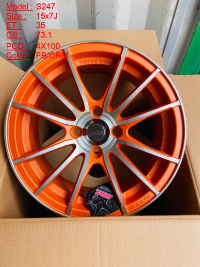 Picture of Mâm Lazang Vành SSW 15 inch 4x100 S247-FP-ORM