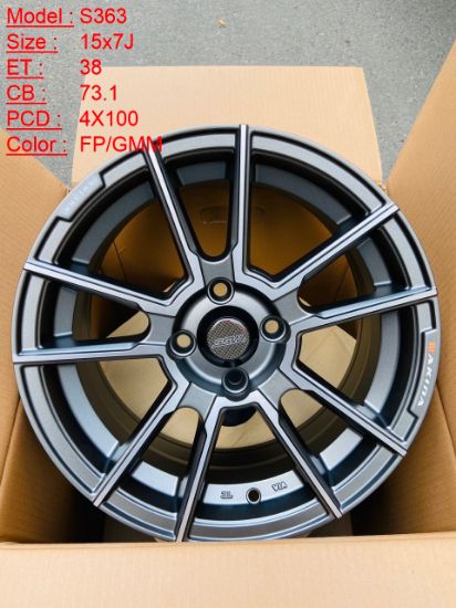 Picture of Mâm Lazang Vành SSW 15 inch 4x100 S363-FP-GMM