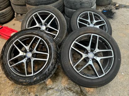 Picture of Mâm Lazang Mercedes GLC300 19 inch lắp lốp 235/55R19