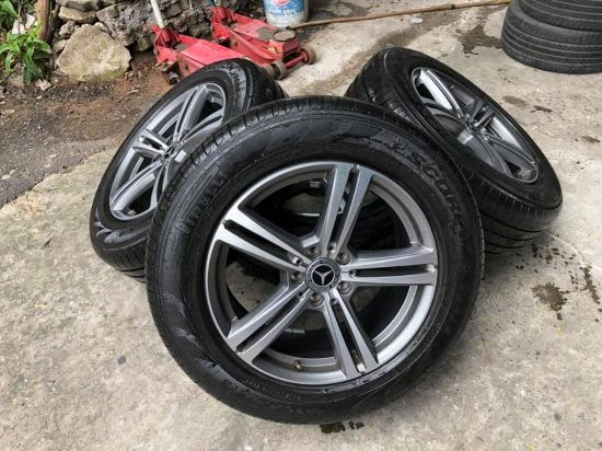 Picture of Mâm Lazang Mercedes GLC200 2020 18 inch lắp lốp 235/60R18