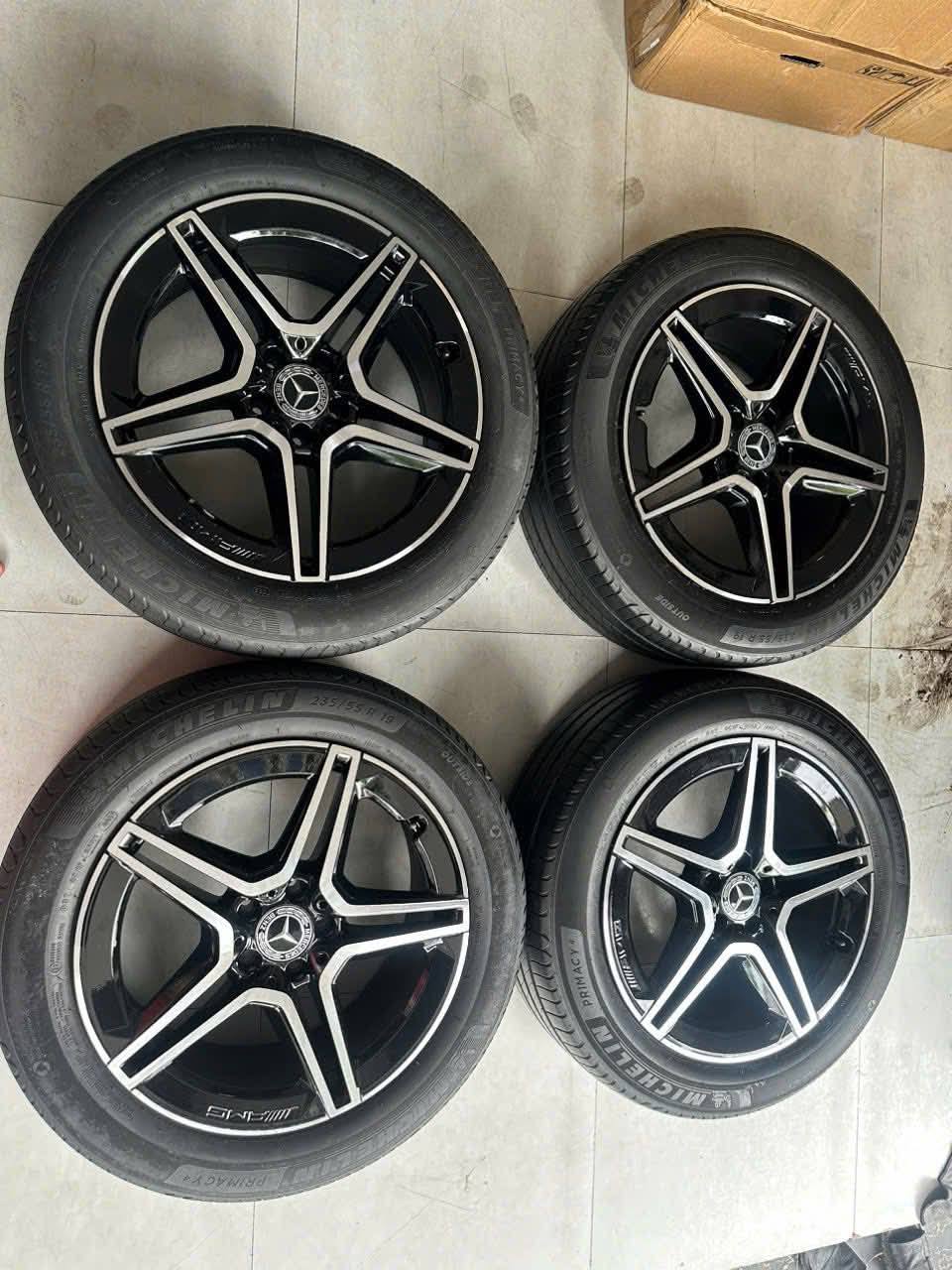 Mâm lốp Lazang Mercedes GLC300 2021 19 inch lốp 235/55R19